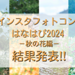 インスタフォトコンはなはぴ2025-秋の花編-　結果発表!!
